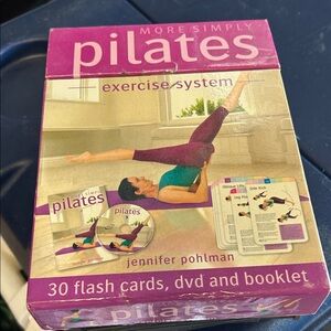 Pilates Exercise System with Flash Cards and DVD